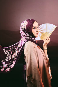 Iris Senja (Maroon) | Guzel KL