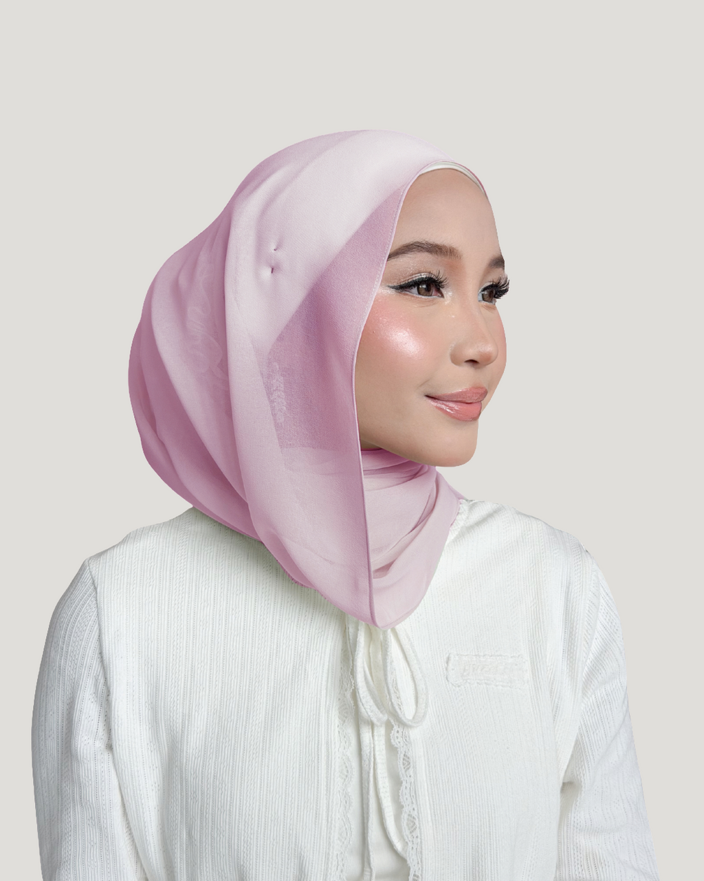 (Essential) Chiffon Silk in Amora | Guzel KL