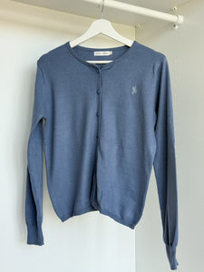 (TOP) Cardigan in Ash Blue