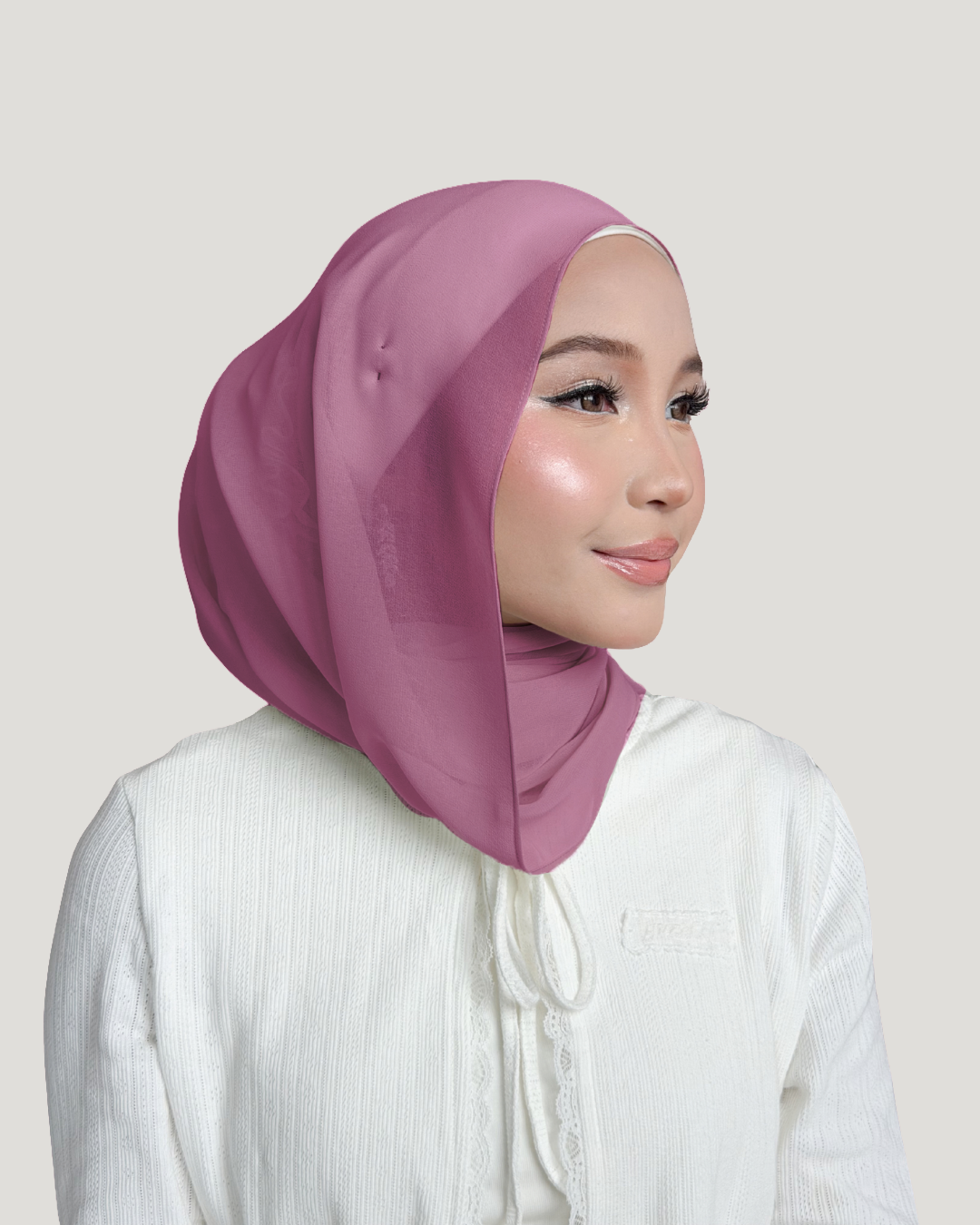 (Essential) Chiffon Silk in Aurore | Guzel KL