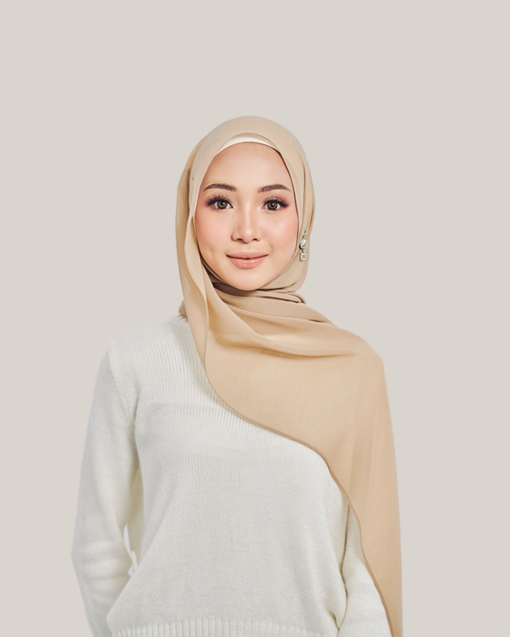 Chiffon Silk in Baguette | Guzel KL