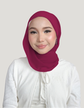 (Essential) Chiffon Silk in Berry Blossom | Guzel KL