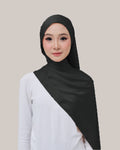 Satin Silk in Blackish | Guzel KL
