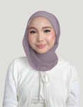 (Essential) Chiffon Silk in Cinder | Guzel KL