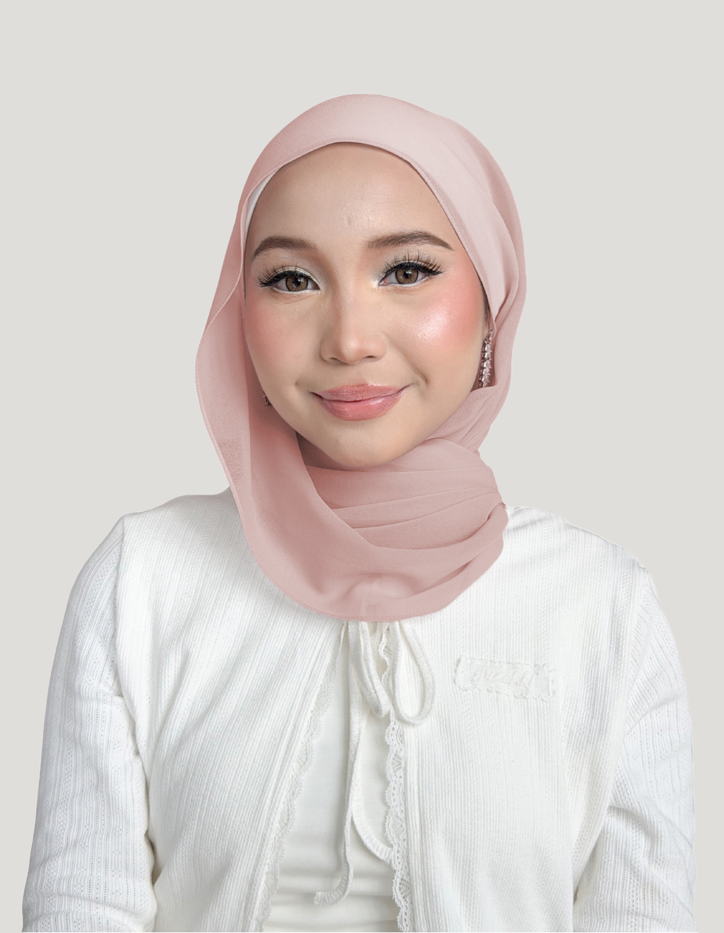 (Essential) Chiffon Silk in Clair | Guzel KL