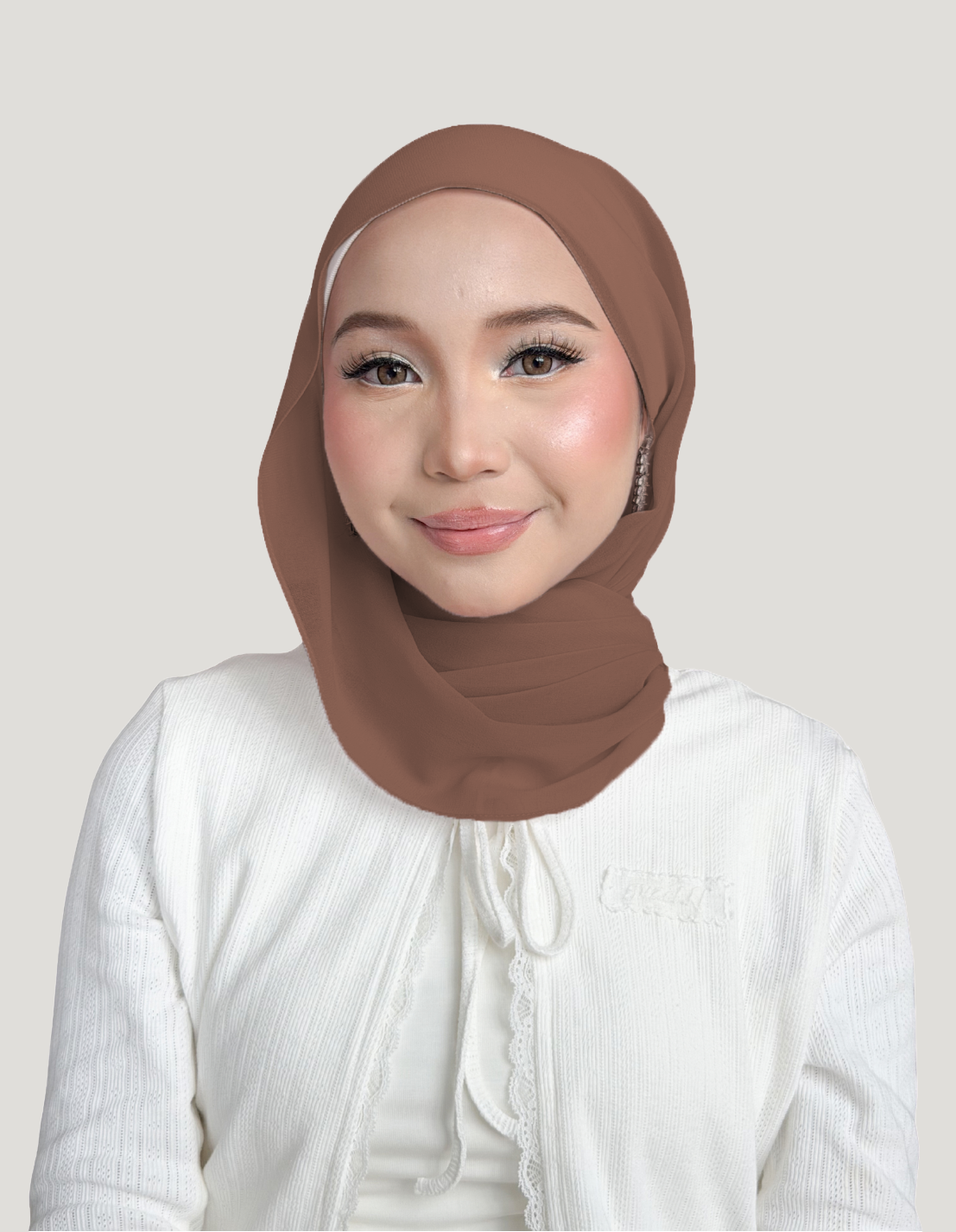 (Essential) Chiffon Silk in Copperwood | Guzel KL