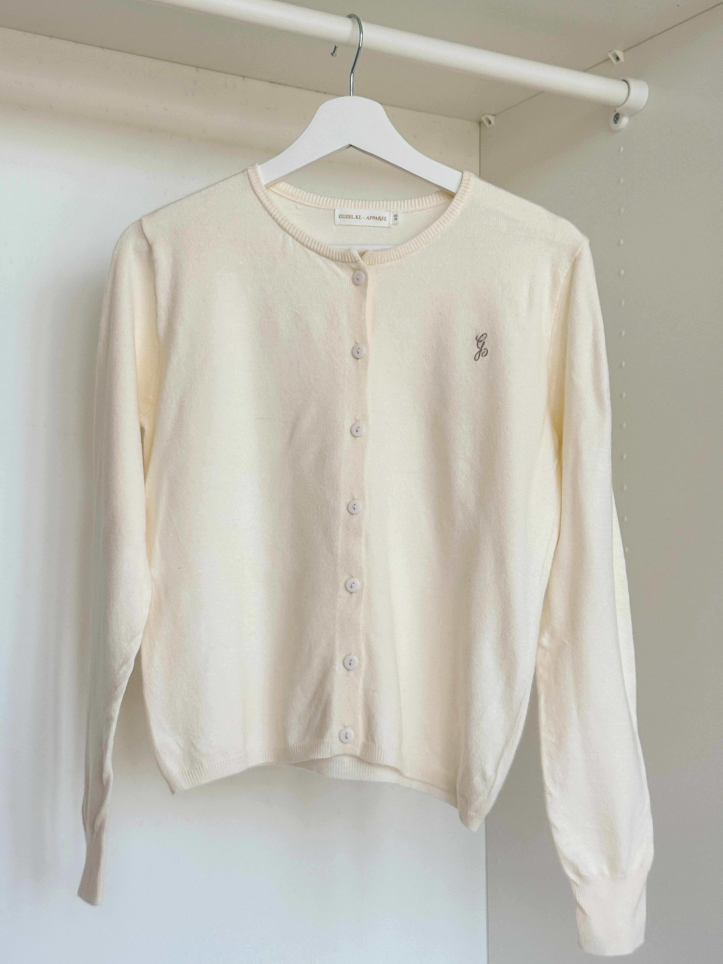(TOP) Cardigan in Cream