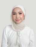 (Essential) Chiffon Silk in Crisp Haze | Guzel KL