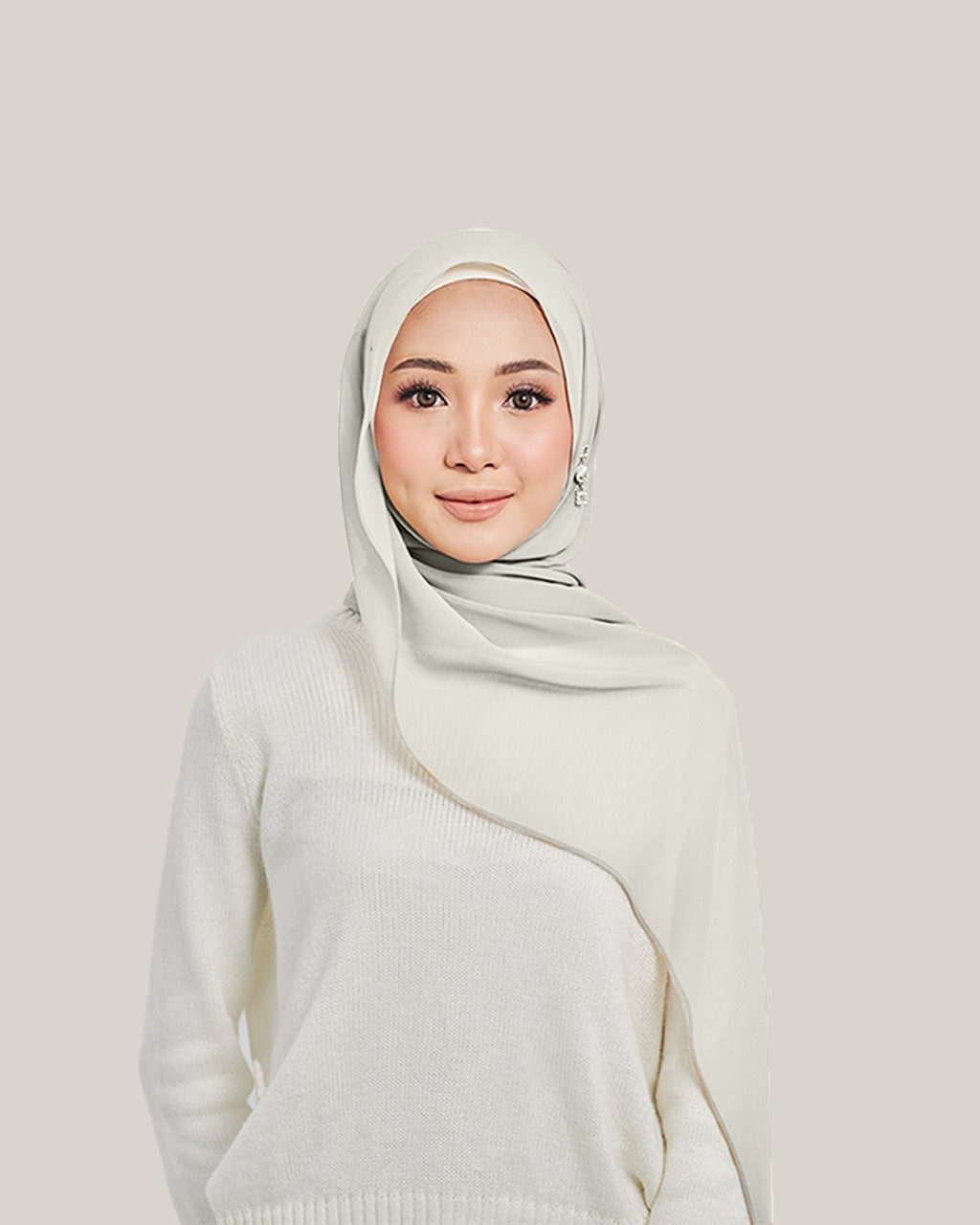 Chiffon Silk in Crisp Linen | Guzel KL