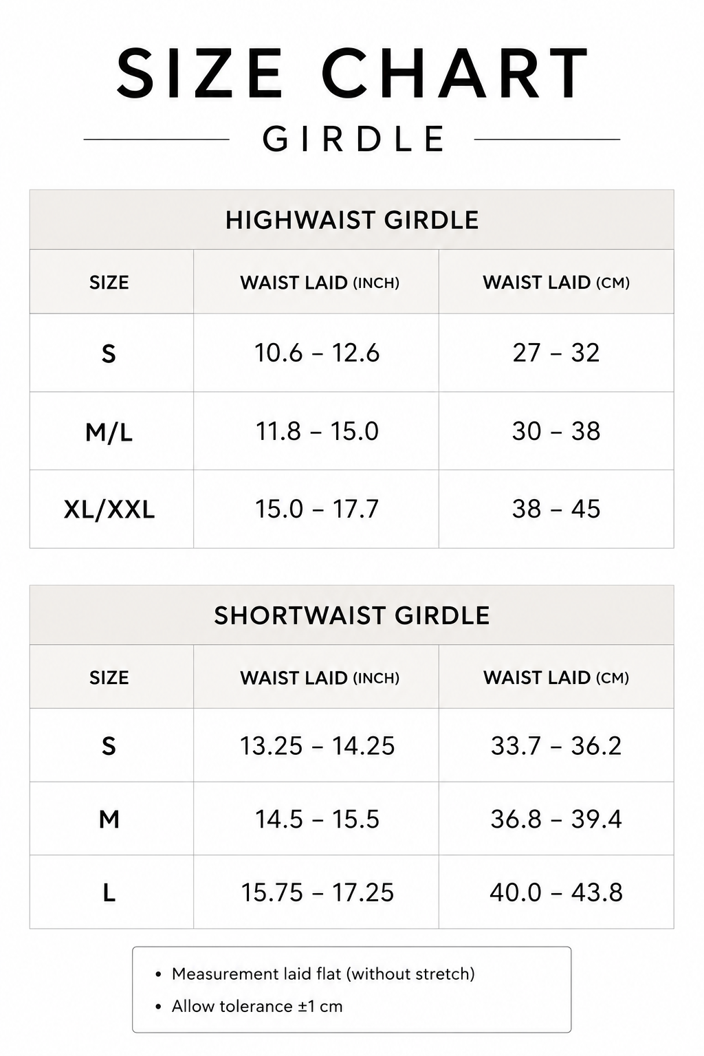 Highwaist Girdle | Guzel KL