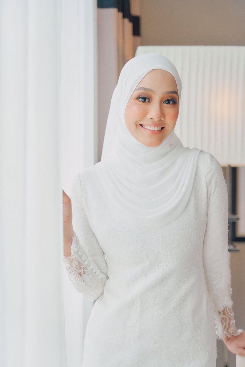 Bridal Wear Chiffon Silk (Babyseam) | Guzel KL
