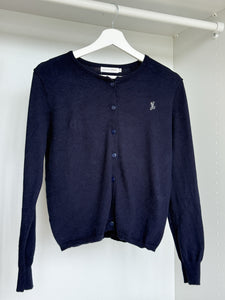 (TOP) Cardigan in Midnight Blue