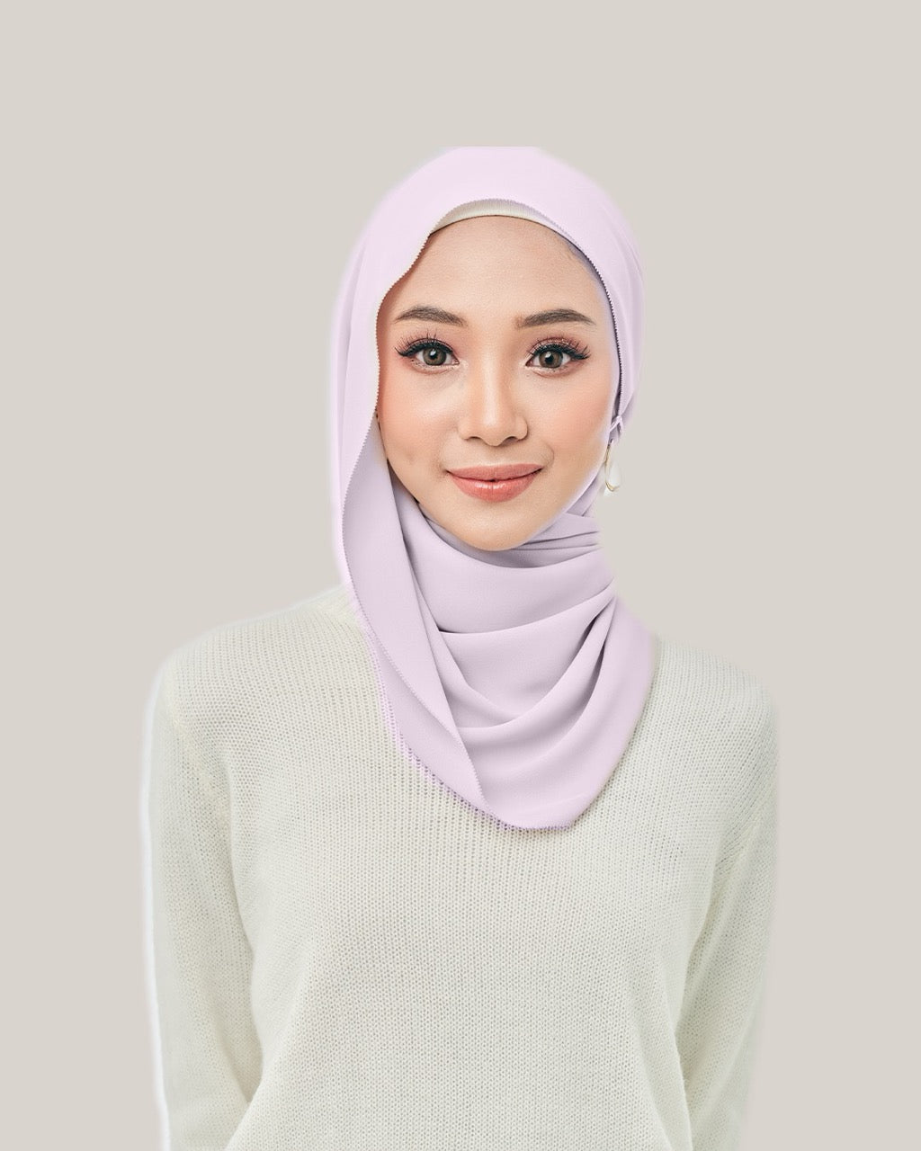 Chiffonlux Eyelash in ⁠Delicate Mauve | Guzel KL