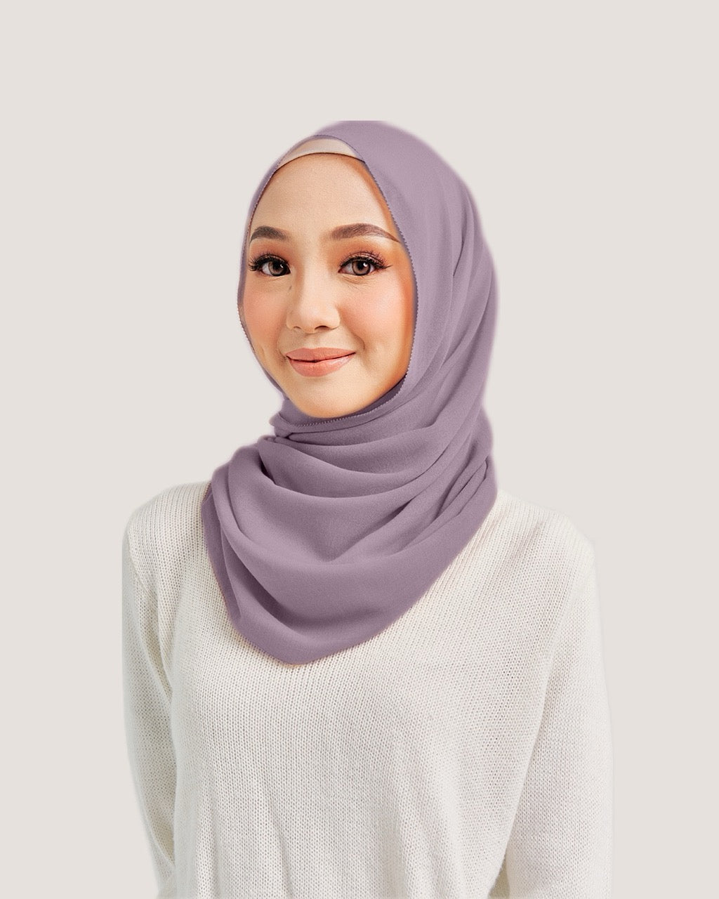 Defect Snug EYELASH in Dim purple | Guzel KL