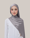 Satin Silk in Dove Grey | Guzel KL