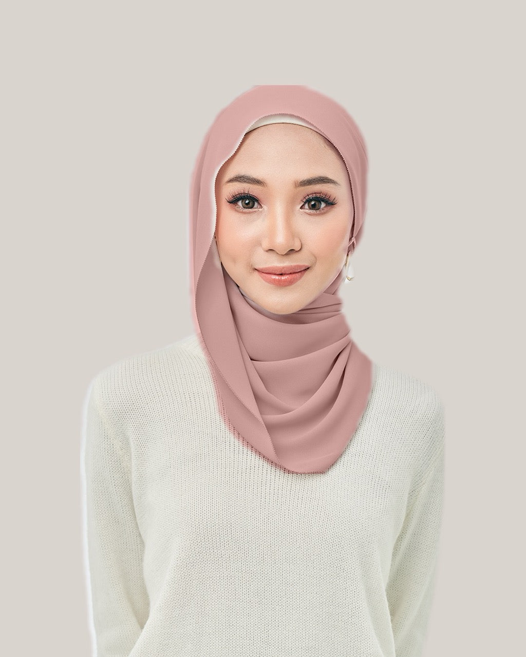 Chiffonlux Babyseam in Dusk Peony | Guzel KL