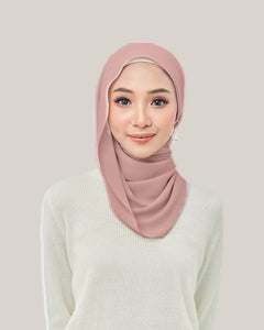Chiffonlux Babyseam in Dusk Peony | Guzel KL