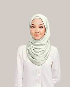 Satin Silk in French Grey | Guzel KL