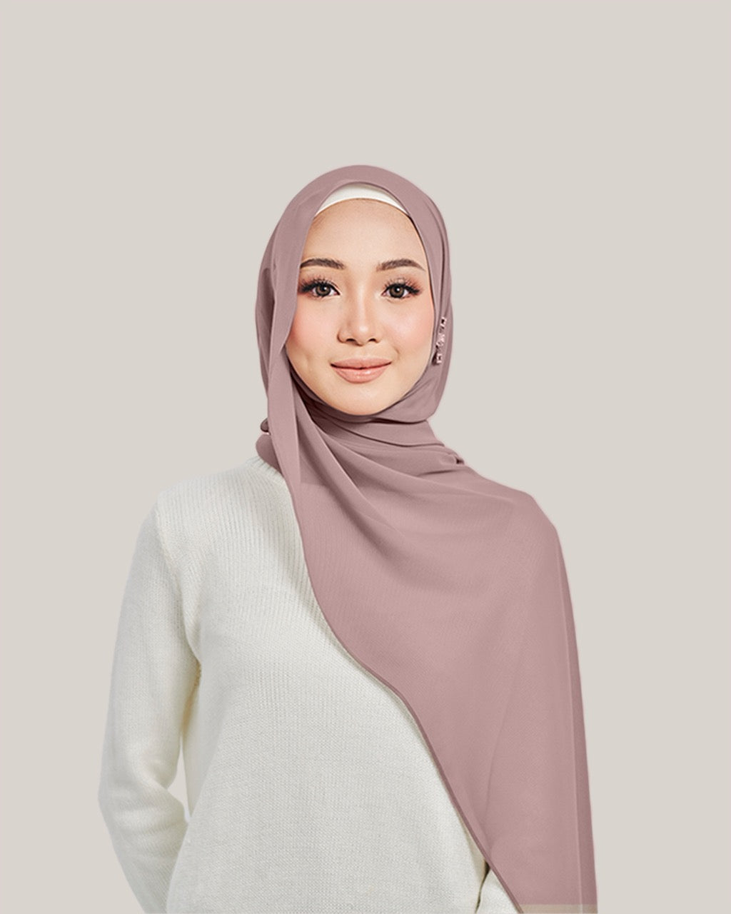 Chiffon Silk in Gorgeous | Guzel KL