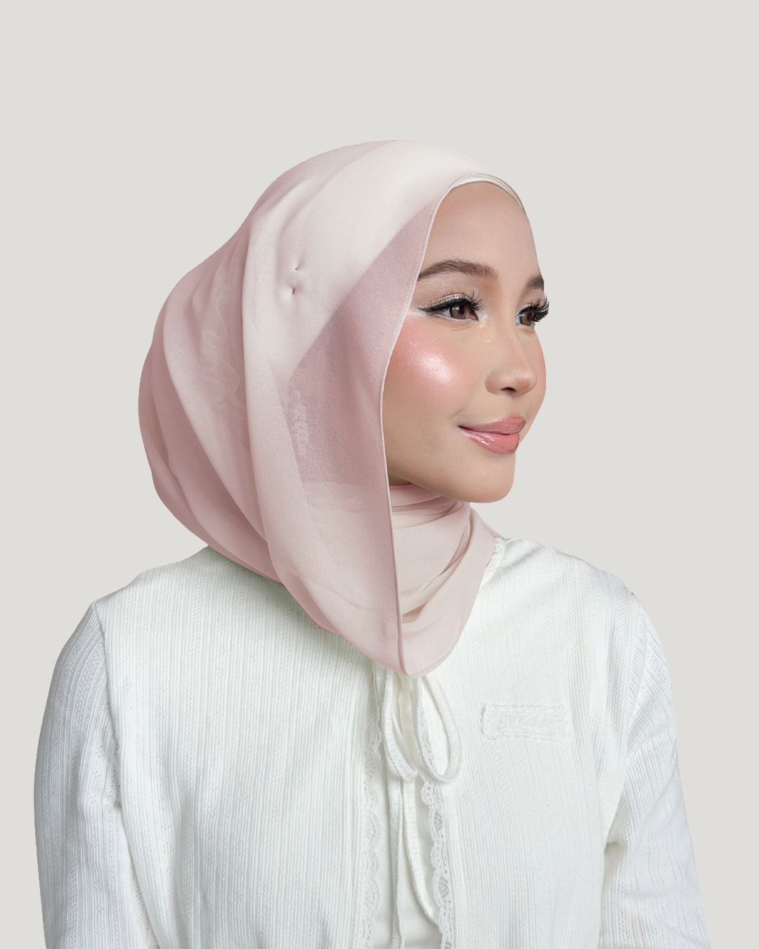 (Essential) Chiffon Silk in Grace | Guzel KL