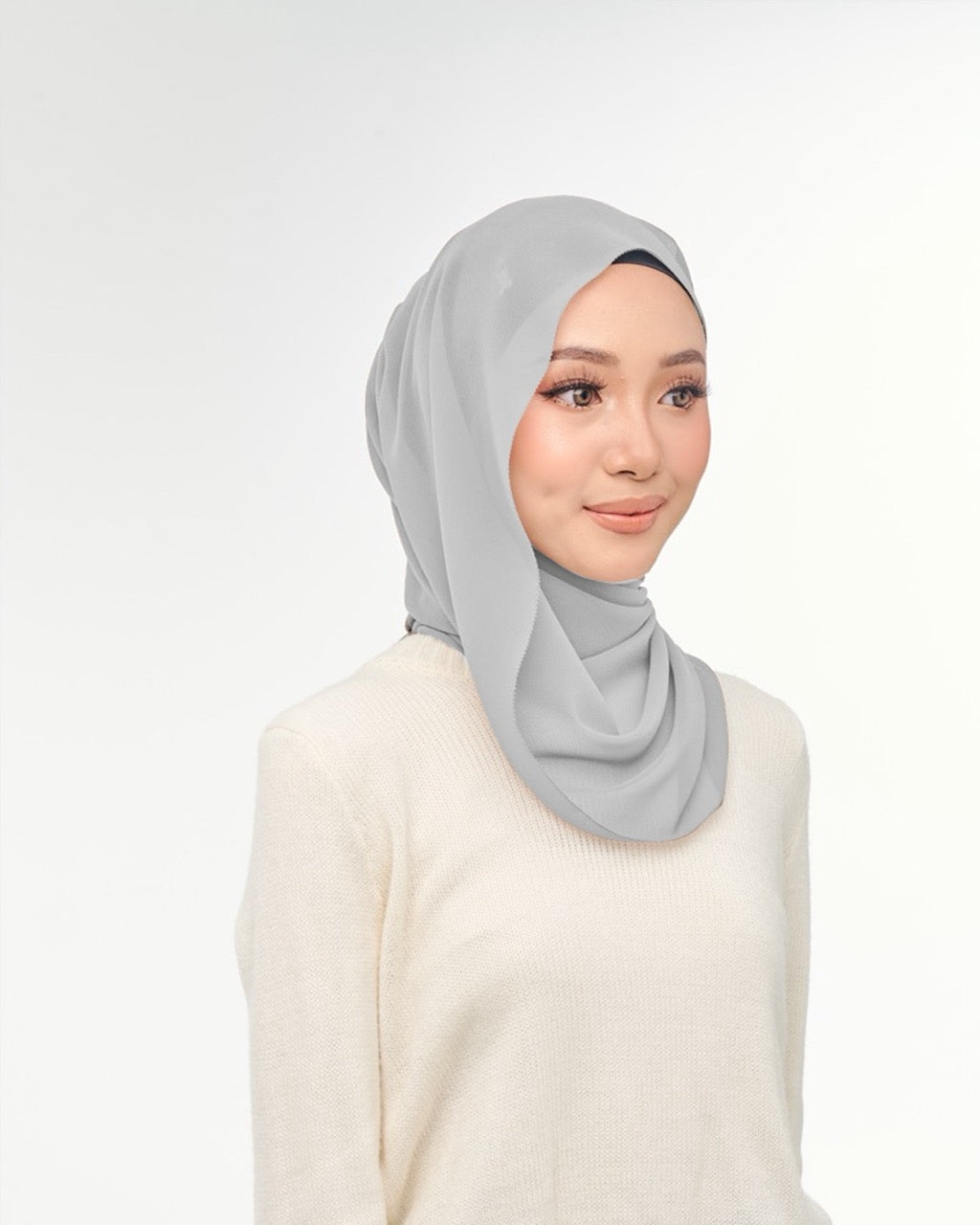 Nawra BABYSEAM in Grey Mist | Guzel KL