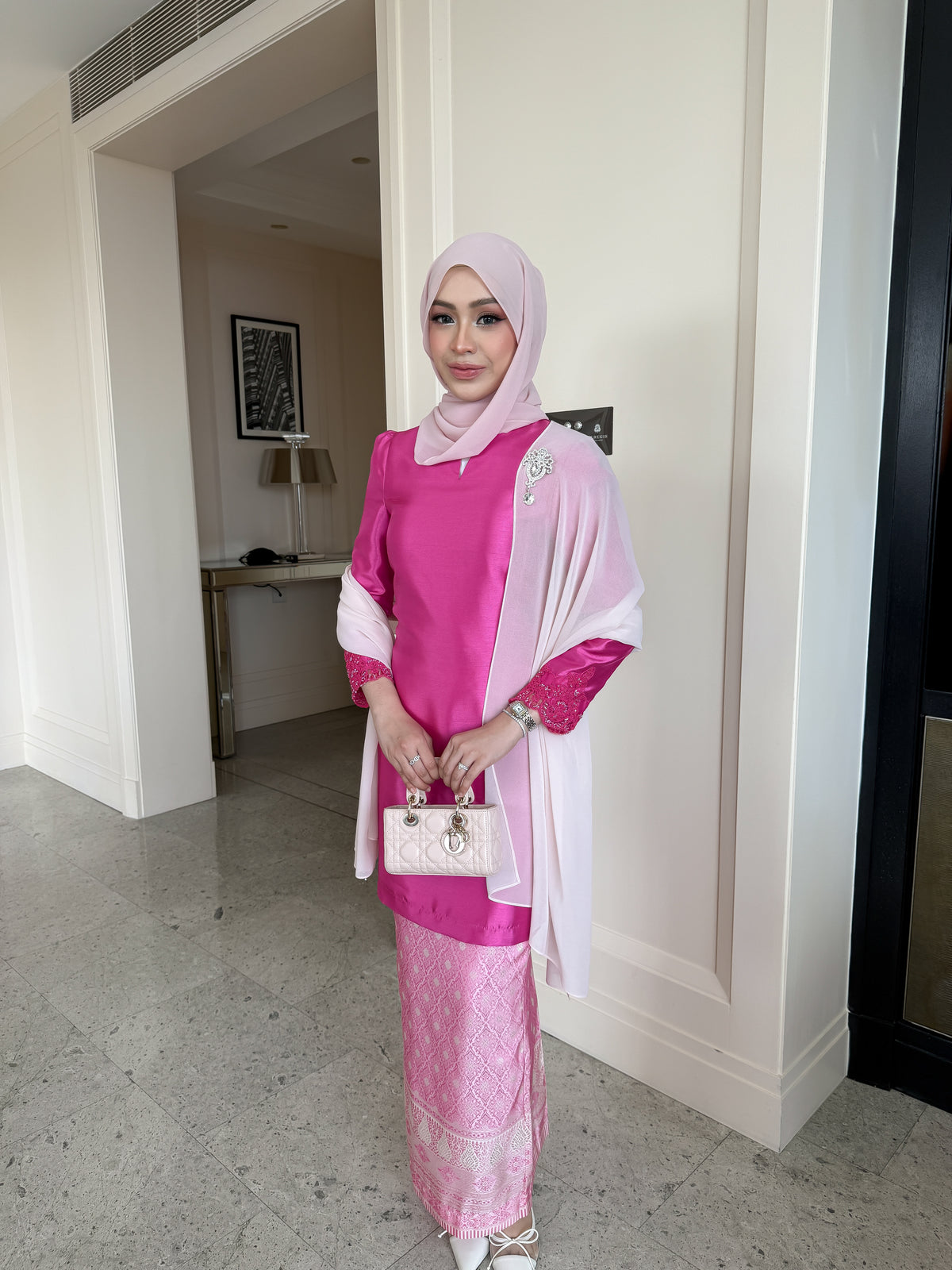 Norma in Fuschia Pink