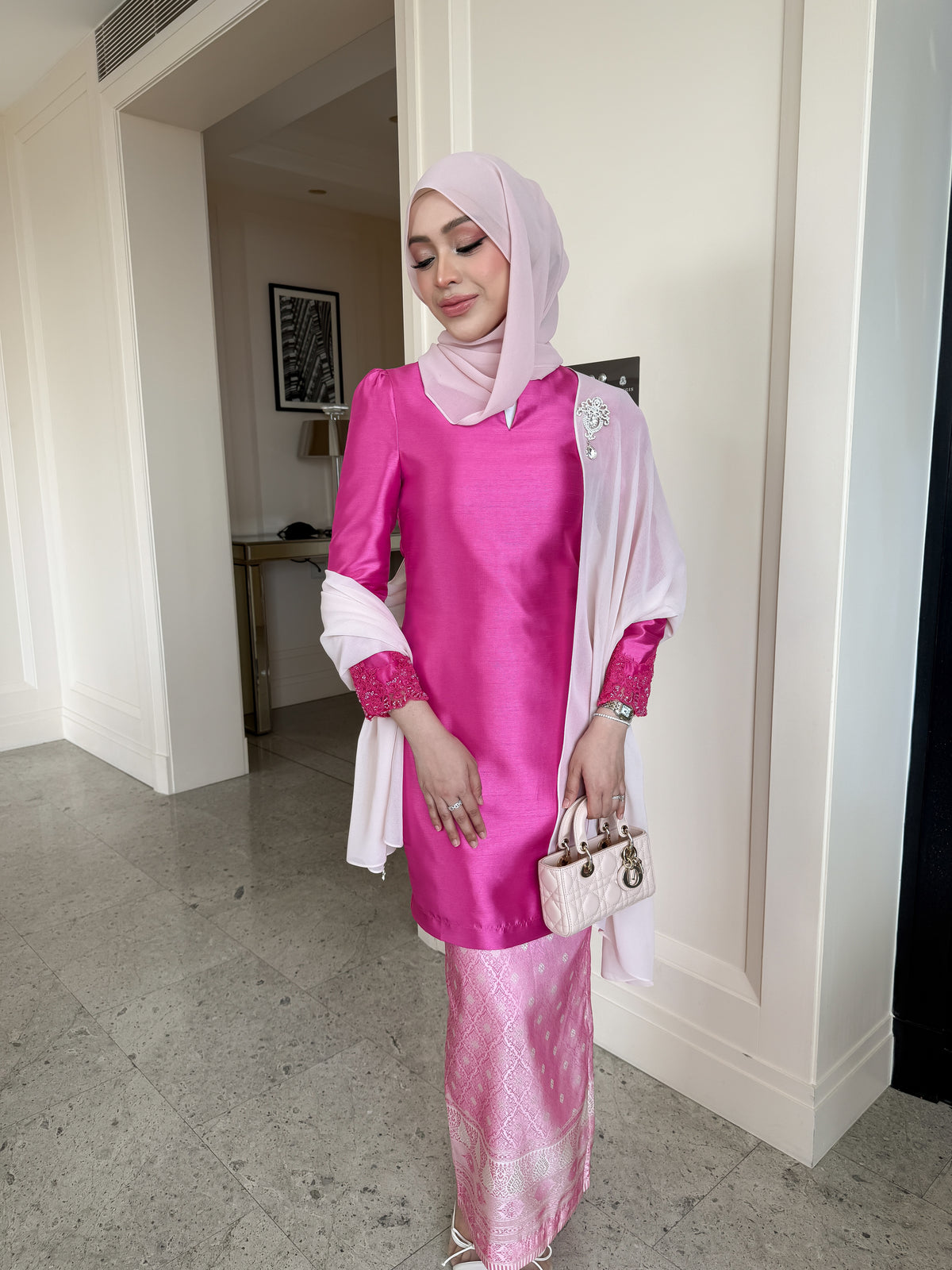 Norma in Fuschia Pink