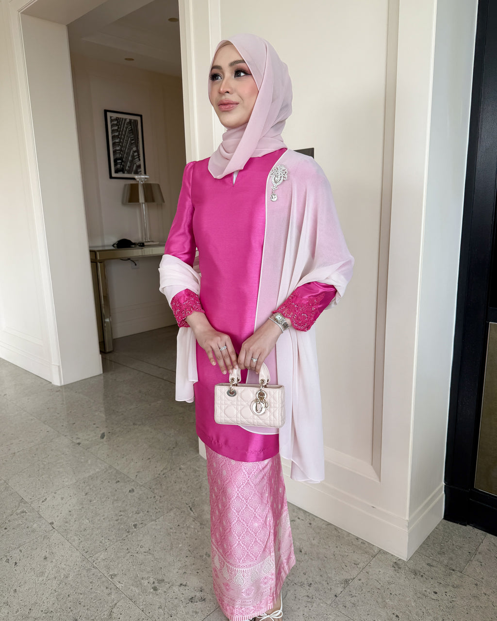 Norma in Fuschia Pink