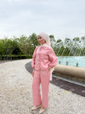 Linne Ribbon in Coral Pink
