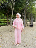 Linne Smock in Bubblegum Pink
