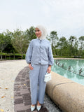 Linne Ribbon in Dusty Blue