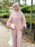 Linne Ribbon in Dusty Mauve