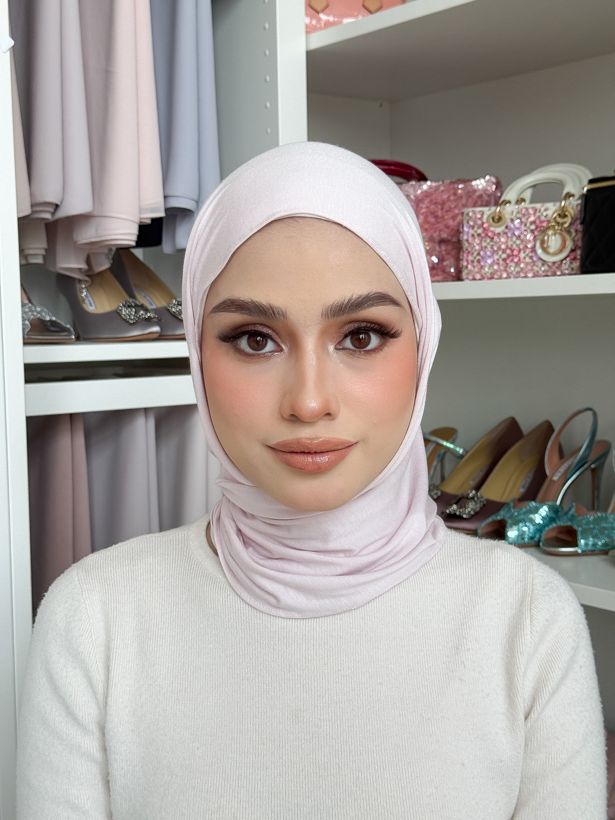 Jersey Hoodie in Ballerina