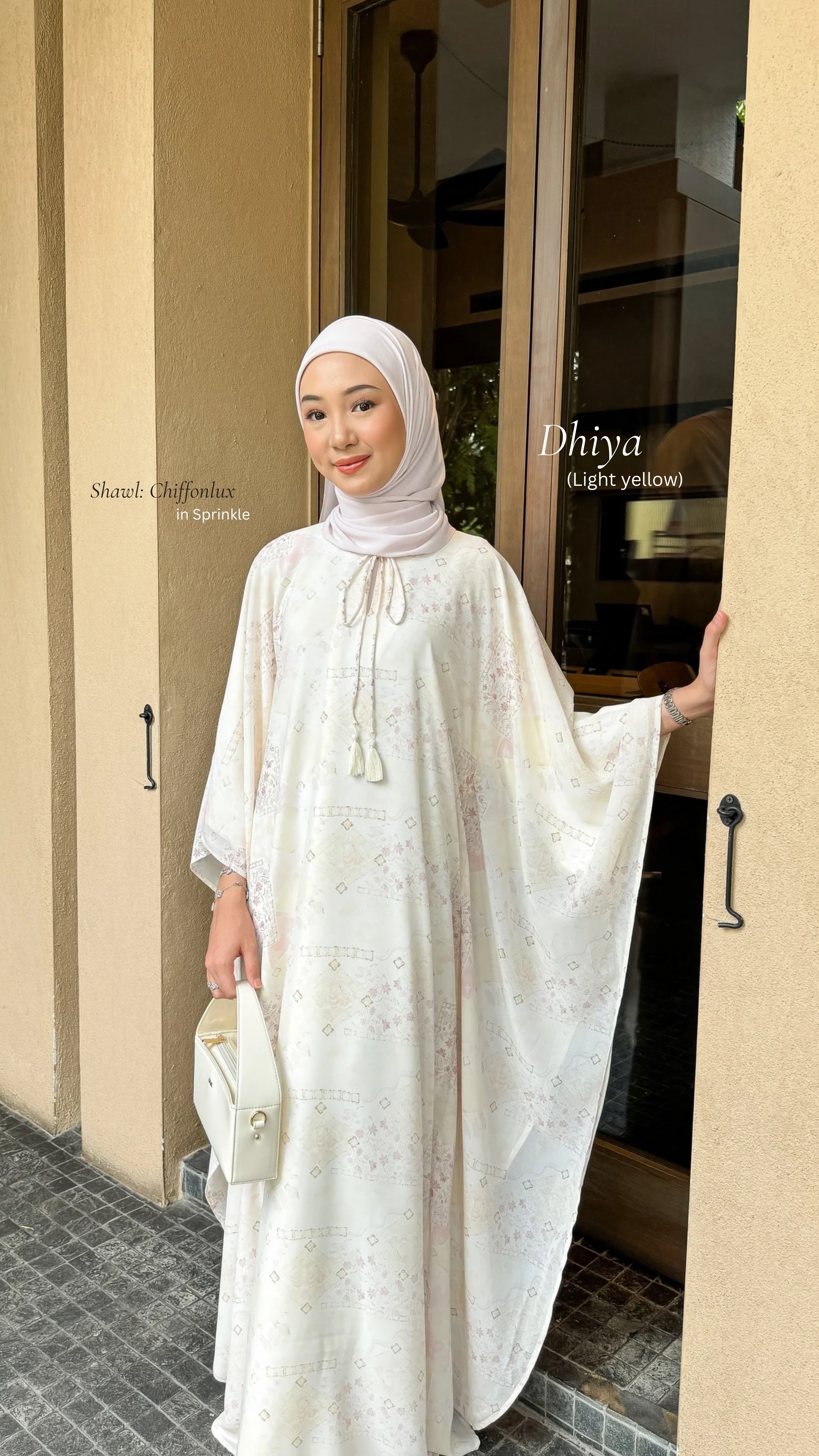 Dhiya (Light Yellow)