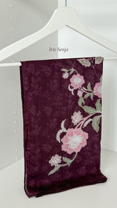 Iris Senja (Maroon) | Guzel KL