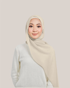 Chiffon Silk in Lace Petal | Guzel KL