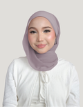 (Essential) Chiffon Silk in Lavender Smoke | Guzel KL