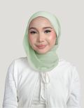 (Essential) Chiffon Silk in Lily Mist | Guzel KL