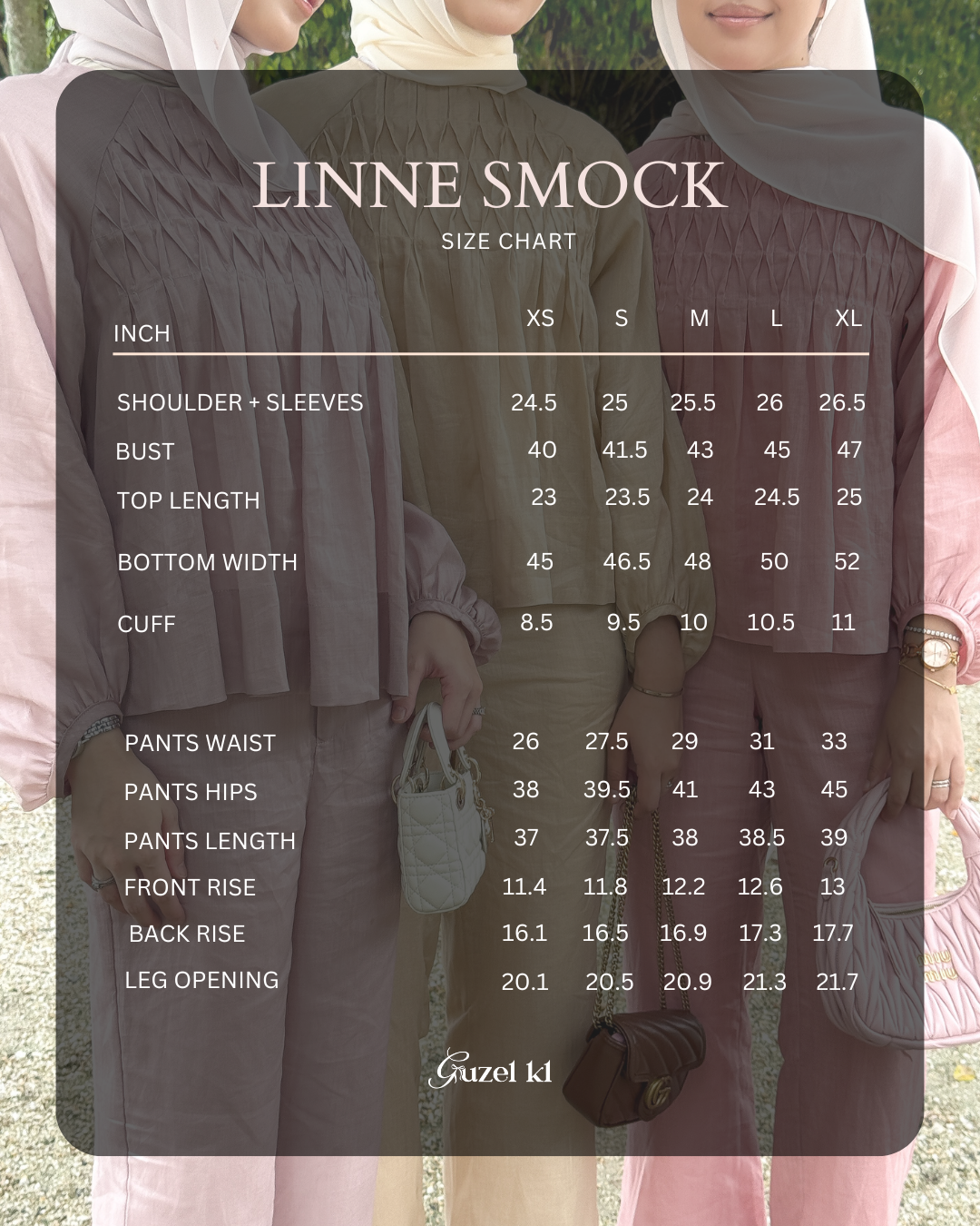 Linne Smock in Bubblegum Pink