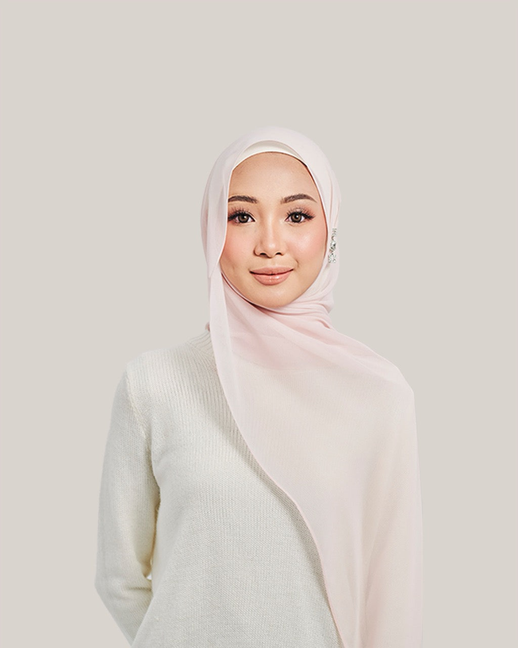Chiffon Silk in Lolipop | Guzel KL