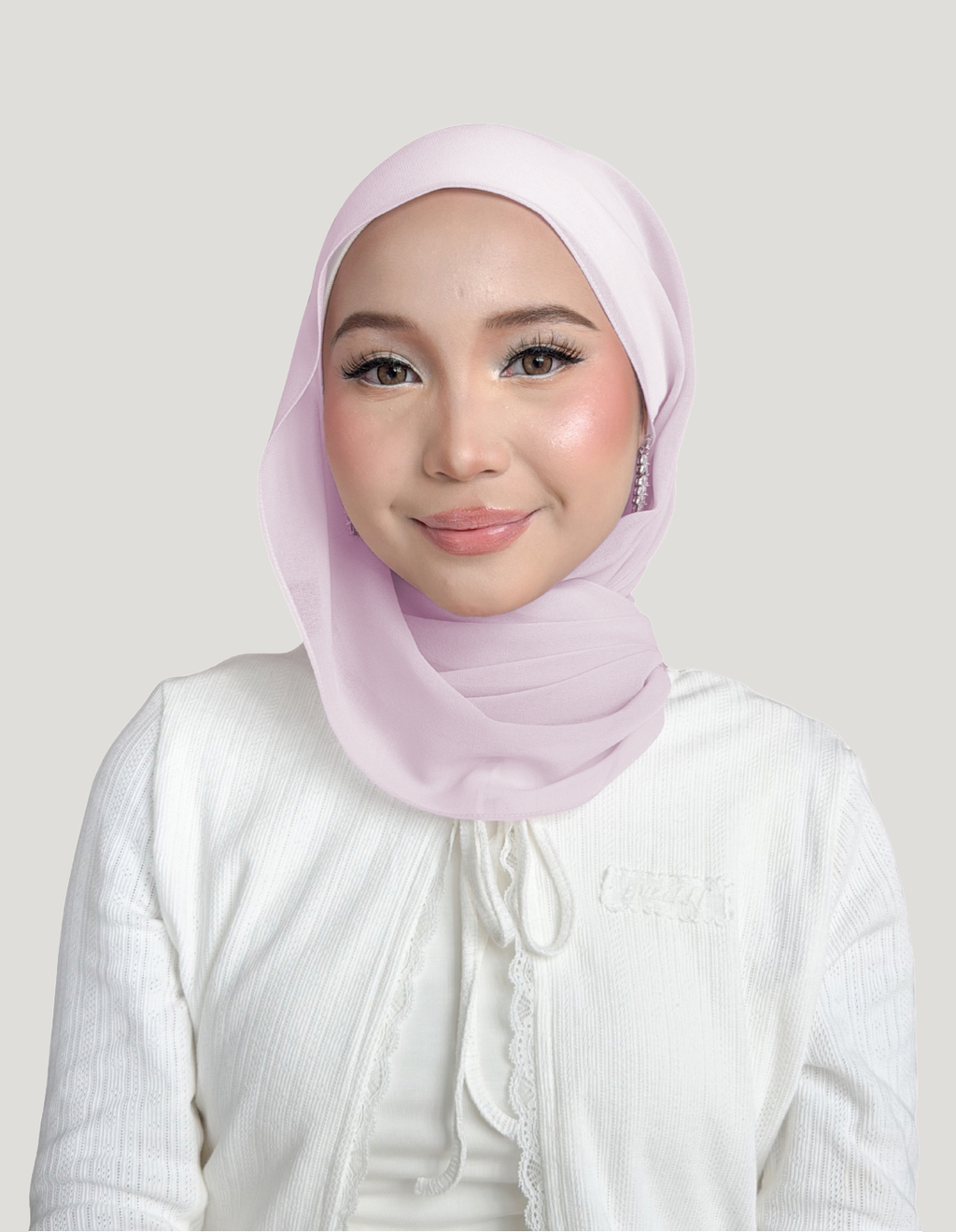 (Essential) Chiffon Silk in Lullaby | Guzel KL