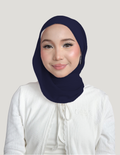 (Essential) Chiffon Silk in Marine | Guzel KL