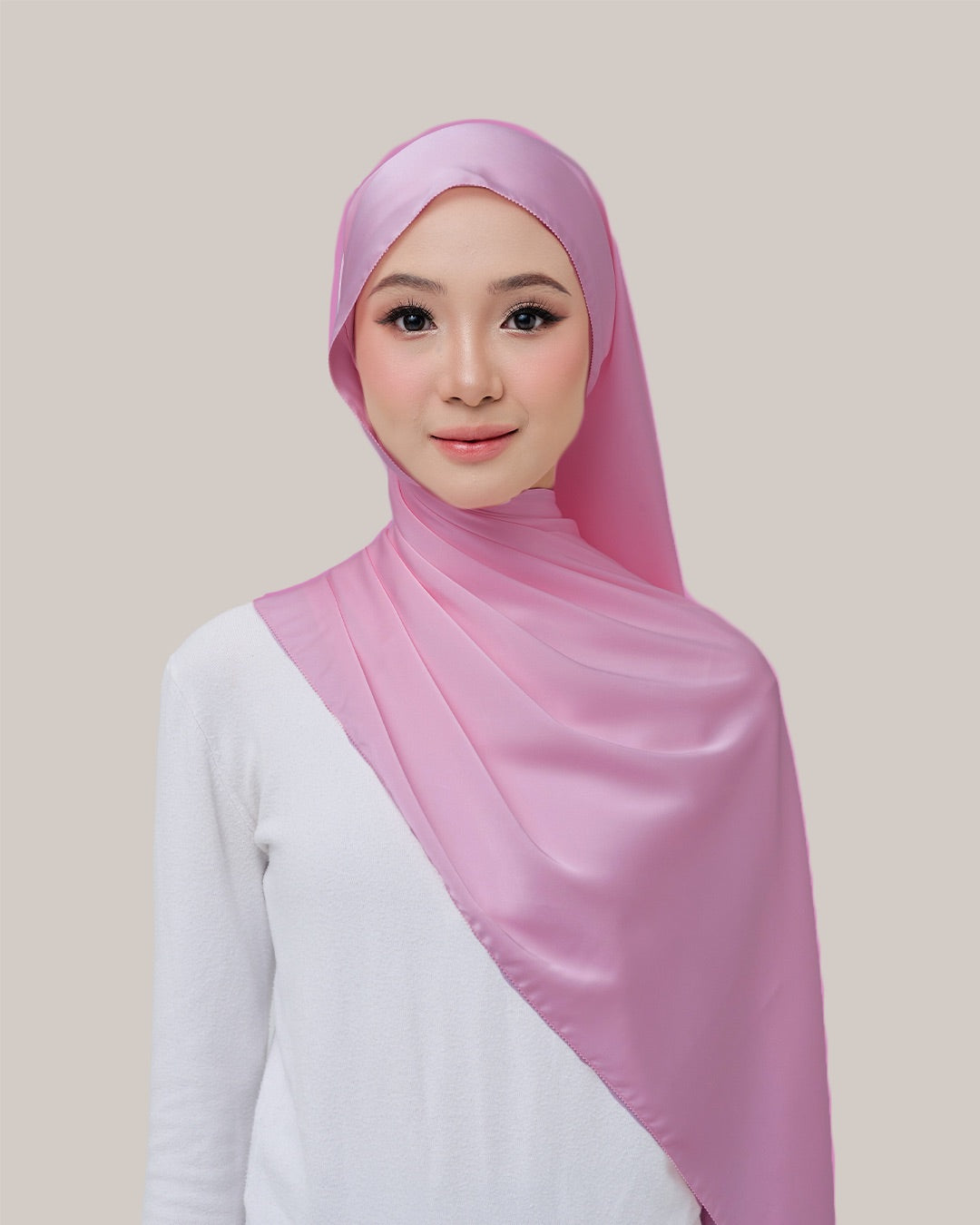 Satin Silk in Mia Rose | Guzel KL