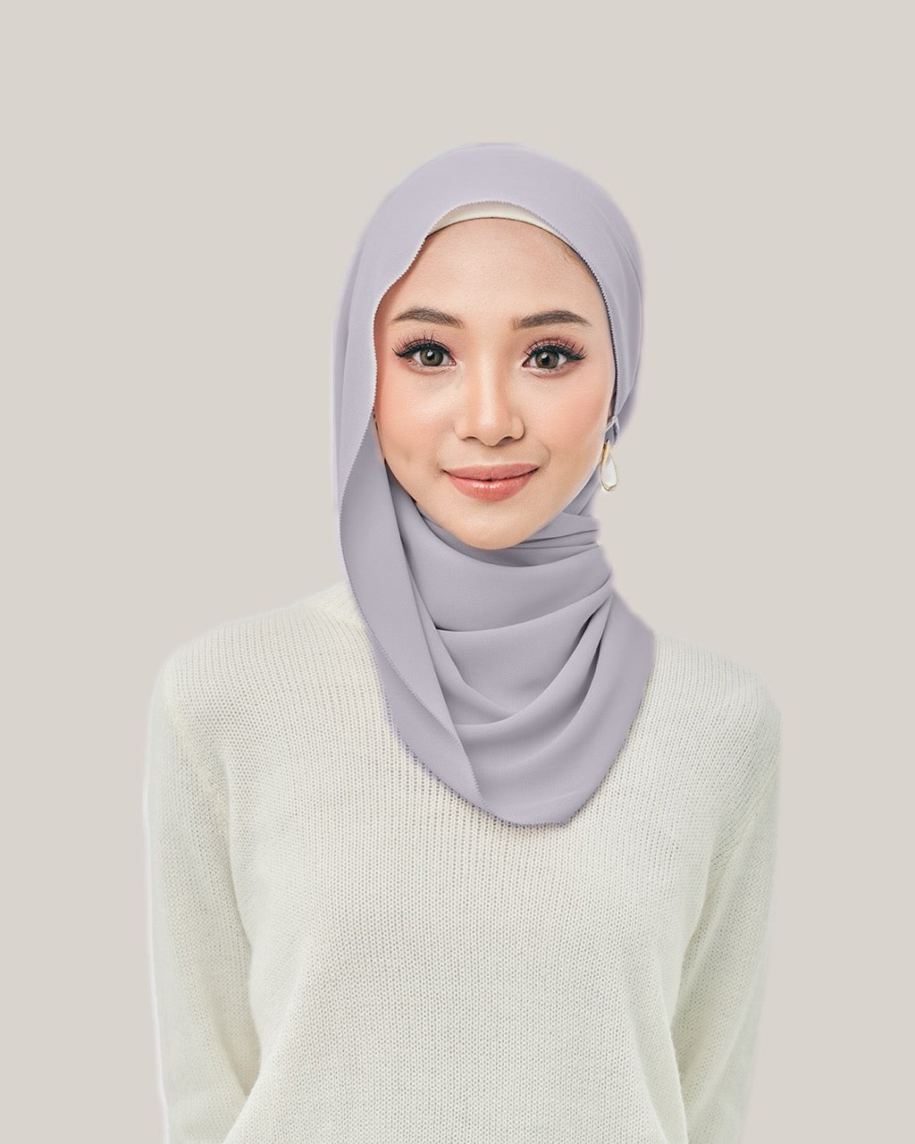 Chiffonlux Babyseam in Moonlit Snow | Guzel KL