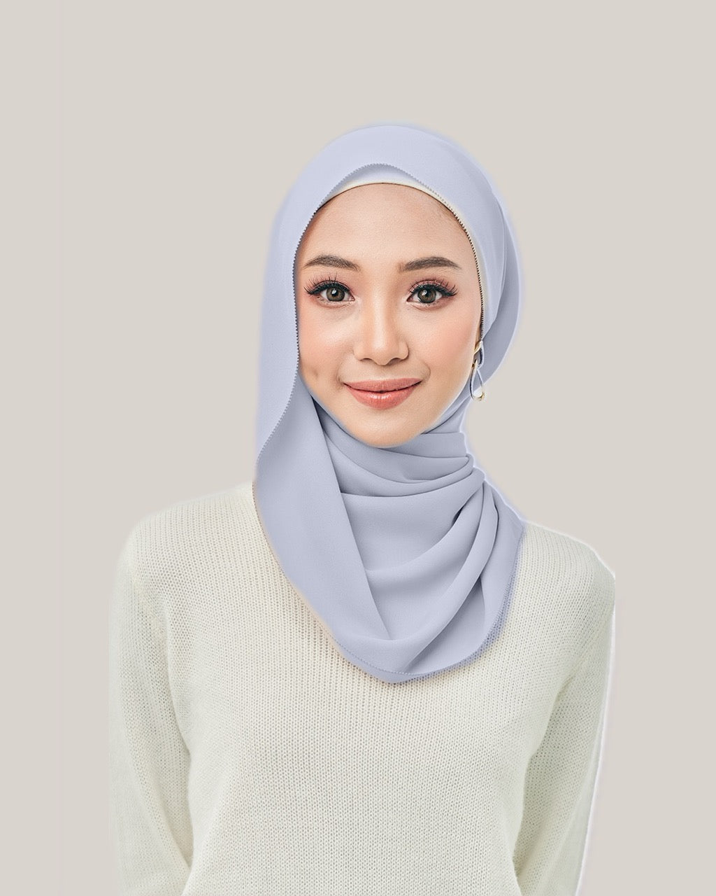 Chiffonlux Babyseam in Moonstone | Guzel KL