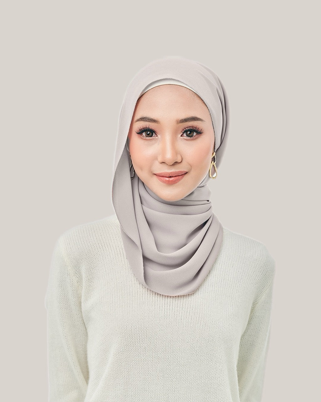 Chiffonlux Eyelash in Pale Slate | Guzel KL