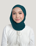(Essential) Chiffon Silk in Persian Teal | Guzel KL