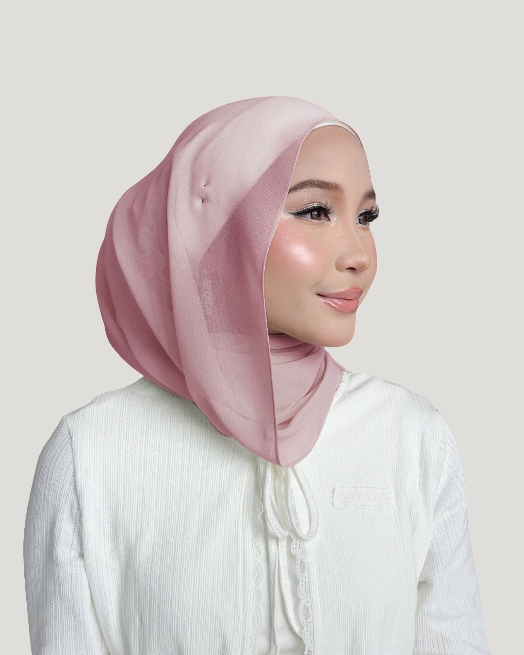 (Essential) Chiffon Silk in Poise | Guzel KL