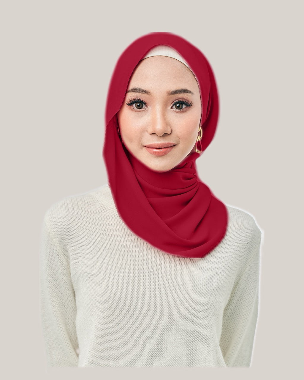 Chiffonlux Eyelash in Red Roses | Guzel KL