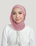 (Essential) Chiffon Silk in Rosy Mist | Guzel KL